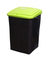 ODPADKOV KO na tdn odpad zelen vko, 52x39x36,5 cm, 45 l, plast