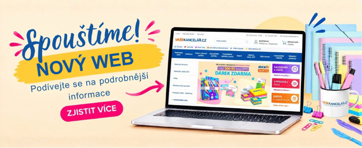 Spou�t�me nov� web! Pod�vejte se na prodrobn�j�� informace