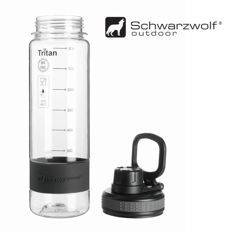 Lahev na pití Schwarzwolf Kibo tritanová, 800 ml