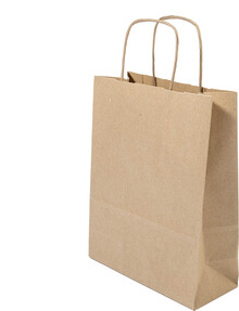 Pap�rov� d�rkov� ta�ka, velk� Papbag L, p��rodn�