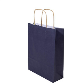 Pap�rov� d�rkov� ta�ka, mal� Papbag S, tmav� modr�
