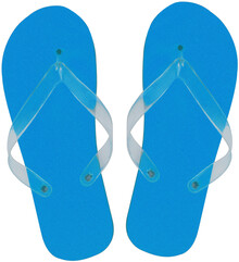 Plov pantofle Arivo, modr