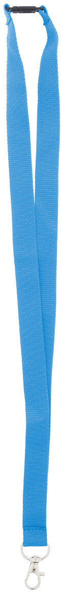 RPET lanyard Revent, svtle modr