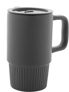 Cestovn� hrnek Freyja, tmav� �ed�