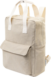 Batoh z recyklovan�ho pl�tna Rekan Back, p��rodn�