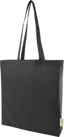 N�kupn� ta�ka z recyklovan� bavlny Guspex Hue, �ern�