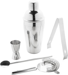 Koktejlov set Sidecar, stbrn