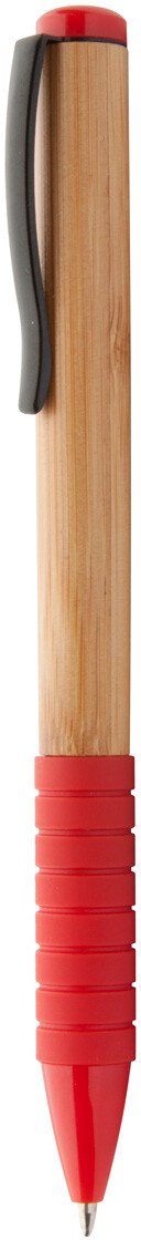 Bambusov� kuli�kov� pero Bripp, �erven�, p��rodn�
