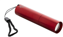 Dobjec svtilna z recyklovanho hlinku Chargelight Tone, erven