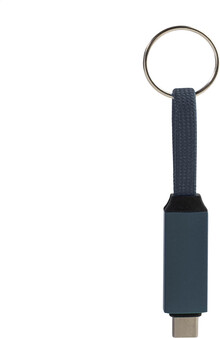 P��v�sek na kl��e 60W kabel USB-C Keycab, tmav� modr�