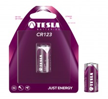 Baterie TESLA CR 123