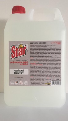 STAR dezinfekce postikov, klidov 5l