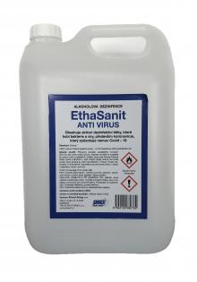Dezinfekce na ruce EthaSanit, alkoholov, 5 l