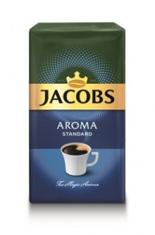 Kva Jacobs Aroma standart,  mlet, 250 g