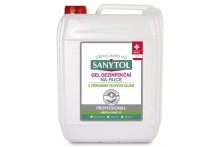 Dezinfekce na ruce Sanytol, gelov, 5 l