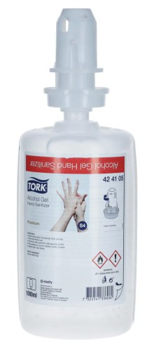 Dezinfekce na ruce Tork 420105, gelov, s alkoholem, 1 l, systm S1