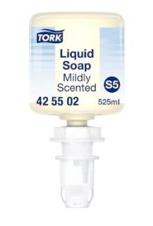 Tekut mdlo Tork 425502, mini, jemn parfmovan, 525 ml, systm S5