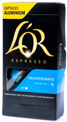 Kva L'Or Espresso Decaffeinato Kapsle kvov 10 x 5,2 g