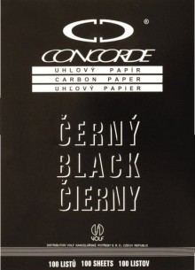 Uhlov papr ern CONCORDE /100 list/ A4