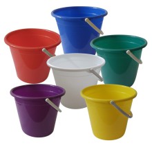 Kbel�k kulat�, 10 l, asort barev