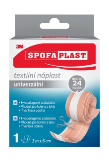 Nplast 3M Spofaplast 154, 6 cm x 1 m, hypoalergenn