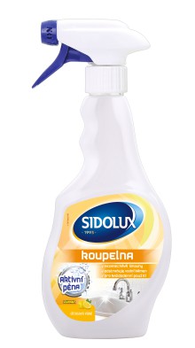 �ist�c� prost�edek na koupelny Sidolux Professional, aktivn� p�na, 500 ml