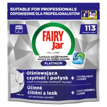 Kapsle do my�ky Jar Professional, Platinum, 113 ks