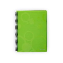 Pozn�mkov� blok Karton PP Duo colori A4, 70 list�, �edo-zelen�