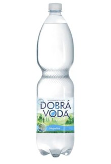 Miner�ln� voda Dobr� voda, neperliv�, 1,5 l