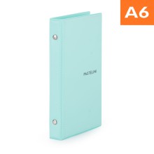 Karis blok PASTELINI, A6, linkovan�, zelen�, 100 list�