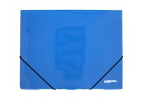 Desky Mapa Karton PP eCollection A4 253, s gumi�kou, modr�