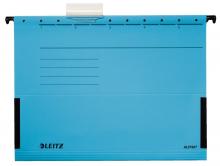 Desky zvsn Leitz ALPHA A4, s bonicemi, modr