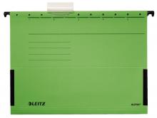 Desky zvsn Leitz ALPHA A4, s bonicemi, zelen