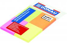 BLOEK SAMOLEPC DONAU 38 x 51 mm, 200 list, mix neonovch barev