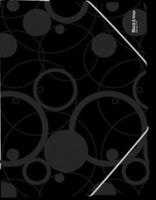 Desky - Mapa Karton PP Black&White A4, s gumi�kou, �ern�